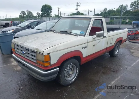 1989 Ford Ranger из США, поврежденный, VIN 1FTCR10A1KUB21990
